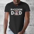Raccoon Dad Men's V-Neck T-Shirt - Trash Panda Father's Day Tee