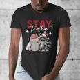 Raccoon Lover Introvert V-Neck T-Shirt | Unisex Fun Design