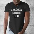 Raccoon Lover Men's V-Neck T-Shirt – Fun Costume for Animal Enthusiasts