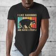 Raccoon For Men Women Raccoon Lover Introvert Men's V-Neck T-Shirt