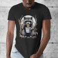 Raccoon Noodle Cup Unisex V-Neck T-Shirt | Fun Wildlife Design