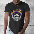 Raccoon Pride V-Neck T-Shirt - LGBTQ Rainbow Celebration for Men