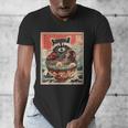 Raccoon Ramen Anime Tee - Japanese Vibes Men's V-Neck T-Shirt