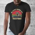 Raccoon Spirit V-Neck T-Shirt for Raccoon Fans | Enjoy Unique Humor