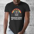 Raccoon Trash Can Unisex V-Neck T-Shirt | Fun Urban Theme