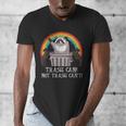 Raccoon Trash Panda Men's V-Neck T-Shirt – Humorous Gift Idea