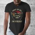 Sarcastic Raccoon Lover V-Neck T-Shirt for Men | Humorous Take