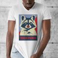 Trash Panda Raccoon Lover Men's V-Neck T-Shirt - Animal Fun