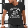 Cowboy Raccoon Men's V-Neck T-Shirt - Quirky Western Charm