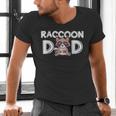 Raccoon Dad Men's V-Neck T-Shirt - Trash Panda Father's Day Tee