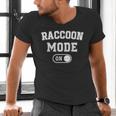 Raccoon Lover Men's V-Neck T-Shirt – Fun Costume for Animal Enthusiasts