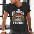 Raccoon Lover Men's V-Neck T-Shirt | Vintage Retro Style