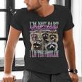 Raccoon Meme Men's V-Neck T-Shirt | Humorous Animal Lover Tee