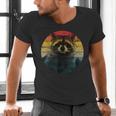 Raccoon Men's V-Neck T-Shirt | Unique Wildlife Design