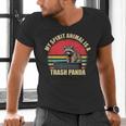 Raccoon Spirit V-Neck T-Shirt for Raccoon Fans | Enjoy Unique Humor