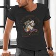 Racoonicorn Men's V-Neck T-Shirt | Whimsical Unicorn Raccoon Design