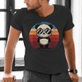 Retro BBQ Pool Party Panda Men's V-Neck T-Shirt | Fun Summer Style