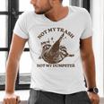 Sarcastic Raccoon Men's V-Neck T-Shirt - Humor for Everyday