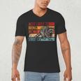 Adopt A Street Cat V-Neck T-Shirt - Funny Raccoon Design for Men
