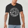 Gym Raccoon V-Neck Tee | Fun Men's Workout Shirt | Trash Panda Humor