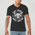 Raccoon Gothic V-Neck T-Shirt - Men's Funny Halloween Top