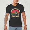 Raccoon Spirit V-Neck T-Shirt for Raccoon Fans | Enjoy Unique Humor