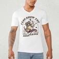 Raccoon Possum V-Neck T-Shirt for Men | Funny Animal Lovers Tee