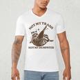 Sarcastic Raccoon Men's V-Neck T-Shirt - Humor for Everyday