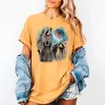 3 Racoon Moon Howling Raccoon Head For Men Women Kid Women's Comfort Colors T-Shirt Mustard