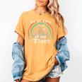 Autism Awareness Women's T-Shirt - Raccoon Meme Comfort Fit Mustard