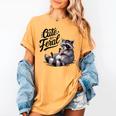 Cute But Feral Panda Raccoon Costume Raccoon Trash Women's Comfort Colors T-Shirt Mustard