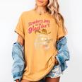 Raccoon Humor Women's T-Shirt - Comfort Colors Strawberry Jam Fun Mustard