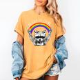 Raccoon LGBTQ Pride T-Shirt - Be Gay Do Crime Comfort Tee Mustard