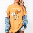 Raccoon Lover Women's T-Shirt - Comfort Colors Happy Theme Mustard