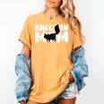 Raccoon Mom Women's Comfort Colors T-Shirt - Animal Lover Gift Mustard