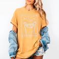 Raccoon Moon Comfort Colors T-Shirt – Women's Casual Vibe Mustard