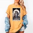 Raccoon Tarot Card The Lovers Raccoon Women's Comfort Colors T-Shirt Mustard
