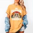 Raccoon's Lover Vintage Women's T-Shirt – Retro Comfort & Style Mustard