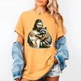 Retro Raccoon Sunglasses T-Shirt - Women’s Animal Lover Tee Mustard
