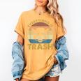 Vintage Raccoon Lovers Women's T-Shirt - Fun Graphic Tee Mustard