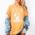 Women's Raccoon T-Shirt - Comfort Colors | Fun, Quirky Design Mustard