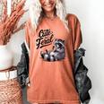 Cute But Feral Panda Raccoon Costume Raccoon Trash Women's Comfort Colors T-Shirt Yam