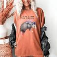 Fairy Godpossum Raccoon T-Shirt - Women's Comfort Colors Tee Yam