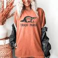 Raccoon Animal Print Grey T-Shirt - Women's Classic Fit Short Sleeve Yam