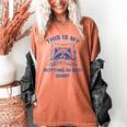 Raccoon Meme Shirt - Women's Comfort Colors - Sarcastic Unwind Tee Yam