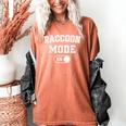 Raccoon Mode On Costume Trash Panda Animal Lover Women's Comfort Colors T-Shirt Yam