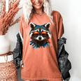 Raccoon Theme Women’s Comfort Colors T-Shirt - Casual Style Yam