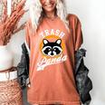 Raccoon Women's T-Shirt | Fun Graphic - Eco-Friendly Message Yam