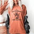Raccoon Women's T-Shirt - Funny Phrase - Comfort Colors - Unique Gift Yam