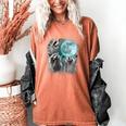 Raccoon Women's T-Shirt - Quirky Moon-Howling Trio | Comfort Colors Yam